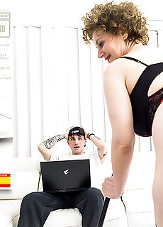 Big Natural Tits Merce Is A Thick Spanish Milf That Seduces Her Best Friend's Horny Son For Sex