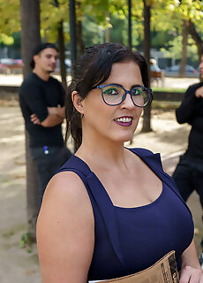 Mature.nl - An Anal Threesome Office Fuck With Thick And Curvy Milf Monste Swinger