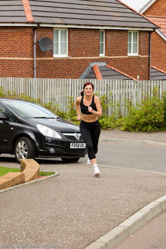 38 Year Old Sofia Stretches More Than Her Muscles After Her Run