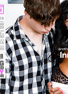 Mature.nl - Toyboy Gets Seduced By His Big Breasted Granny Neighbour Inna White