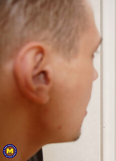 Mature.nl - Horny Toyboy Takes Pictures From His Hot 61 Year Old Stepmom Olga C. And Gets To Fuck Her Hard.