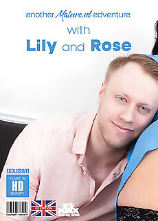 Roommates Chris & The Milfs Lily & Rose Have A Love Triangle And This Time It's Rose Who Gets A Cock