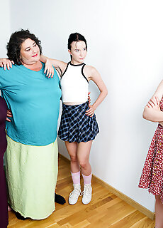 Mature.nl - The Bbw Evil Stepmoms Have A New Stepdaughter And Teeny Maya Isn't Happy With It!