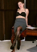 Hot Secretary Ivy Blair